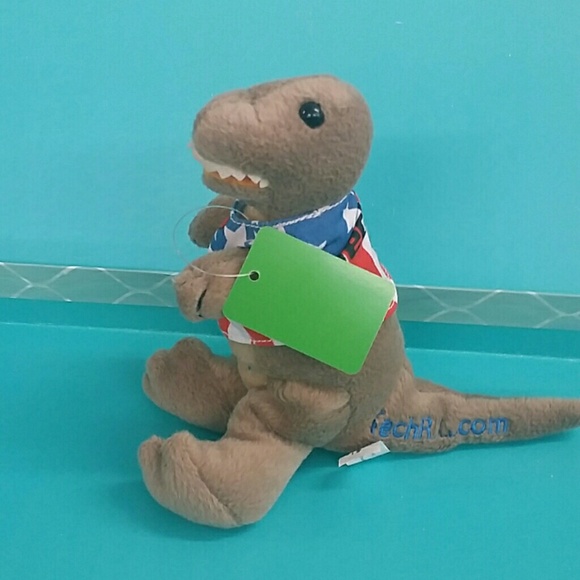 TechRx-Dino with a red, white and blue shirt - Picture 4 of 4